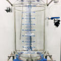 Manufacturer Direct Selling100L Laboratory Chemical Reactor Jacketed Double Layer Glass Stirred Tank Reactor